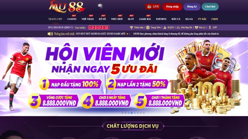M88 đã triển khai một loạt các hoạt động khuyến mãi vô cùng hấp dẫn - M88