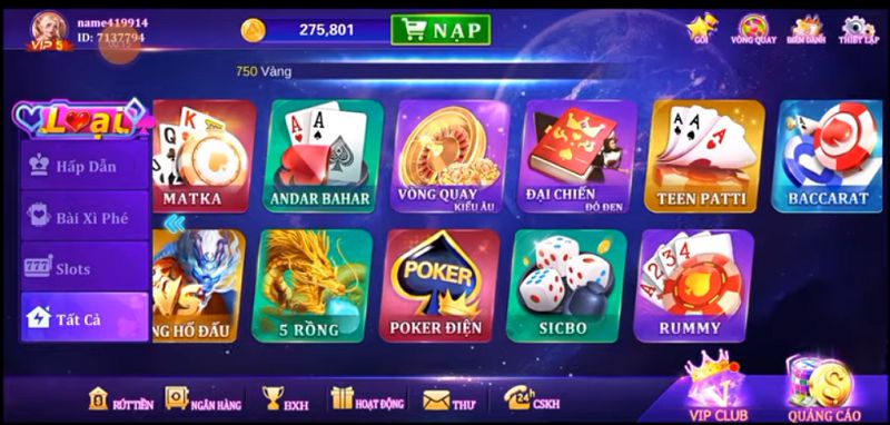 Khám phá bộ sưu tập khổng lồ các tựa game Ev88 nổi tiếng - Ev88